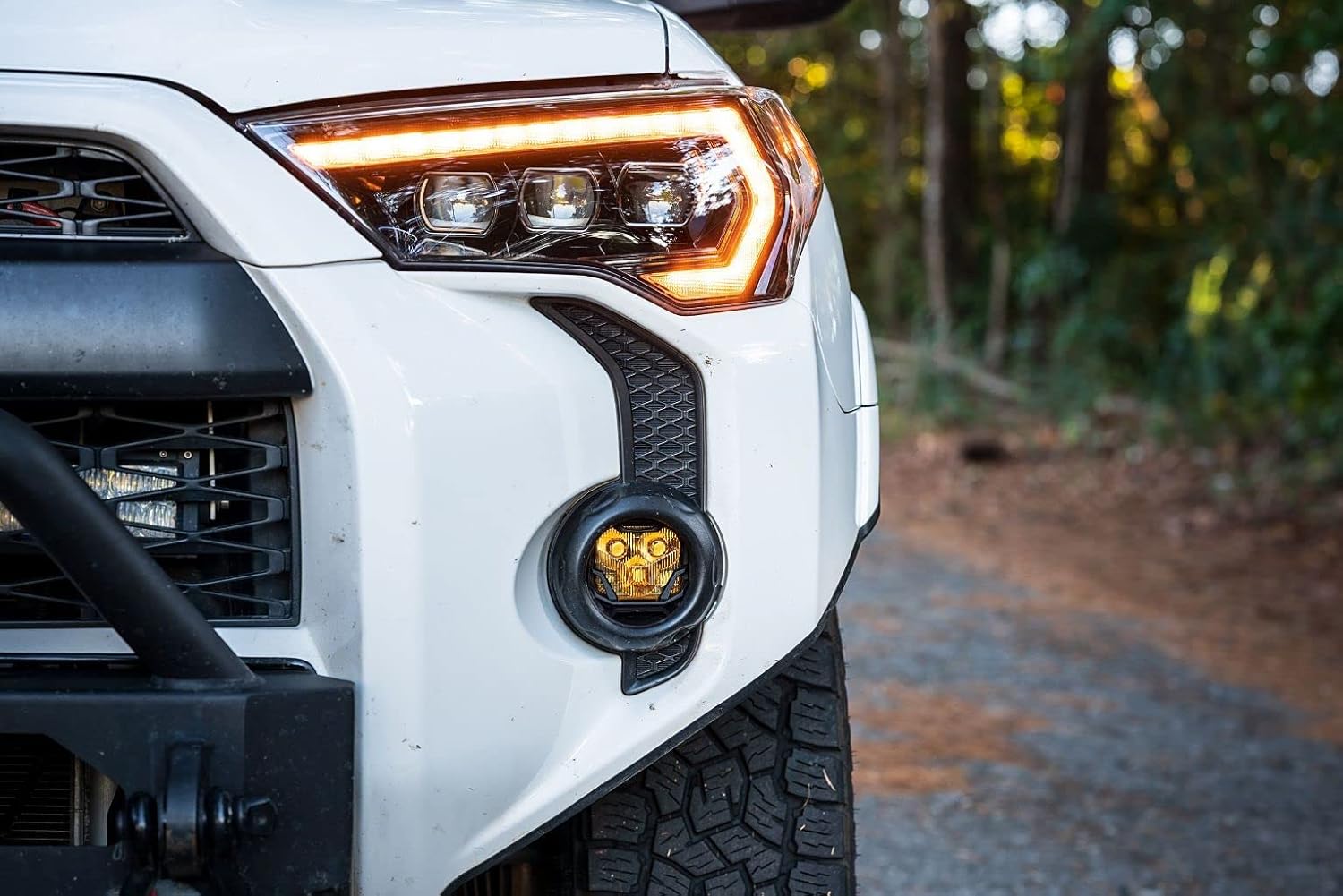 Morimoto 4Banger Fog Light Kit Fits Toyota 4Runner 14-22 (NCS White SAE Wide Beam)