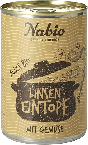 NAbio Linsentopf, vegan, Bio, fertiggericht (400 g)