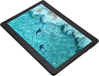 Haofy Tablet 10.1 Screen WIFI 4GB RAM 64GB ROM 5MP Rear Camera 2MP Front Camera Long Battery Life Phone Tablet 100-240V for Office (UK Plug)