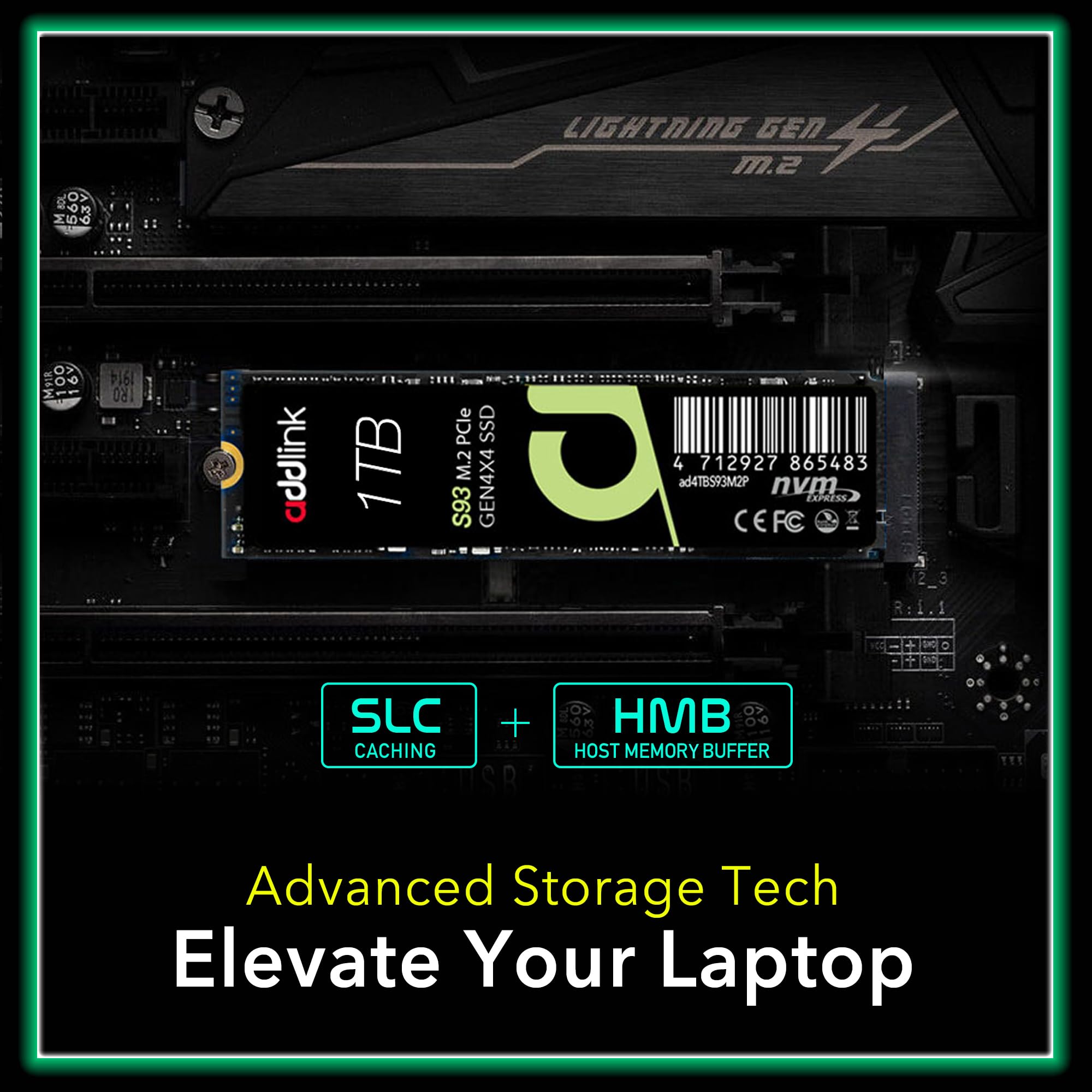 ◆addlink SSD 1TB M.2 NVMe+ SSD ケース PCIe SSD Series | addlink