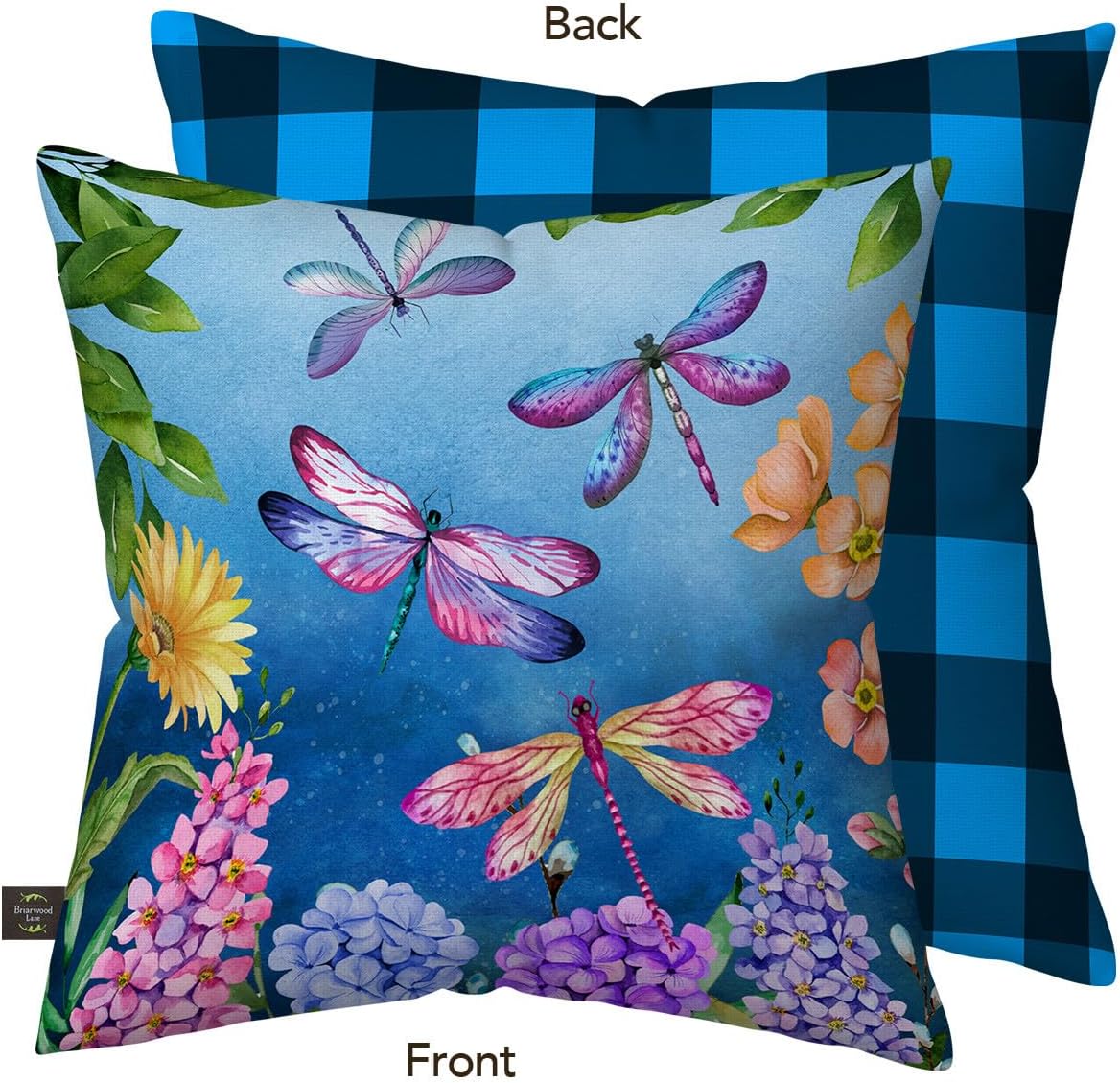 Briarwood Lane Dragonflies Indoor/Outdoor Pillow
