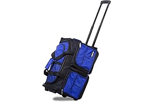 20-Inch Lightweight Carry-on Rolling Duffle Bag