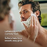 Vista 5 de HARRY'S MÁS: Kit de afeitado básico para hombres, mango premium, 5 cartuchos de hoja de afeitar, gel de afeitado espumoso de 2 onzas y cubierta