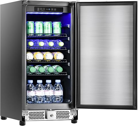 Advanics 28F-15IN Beverage Cooler Silver