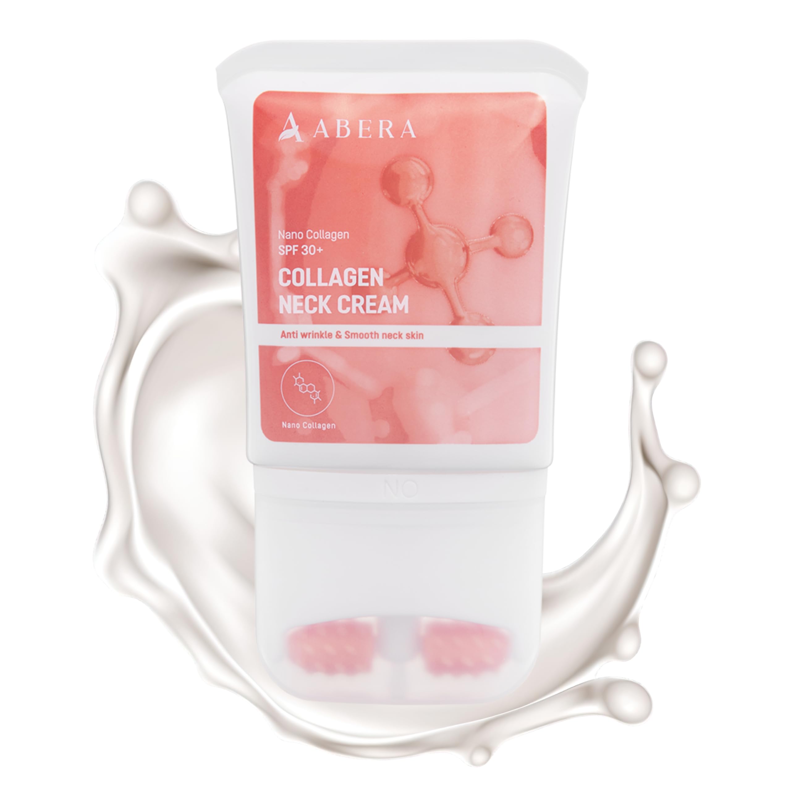 ABERA Loka Nano Collagen Neck Cream for Neck & Décolleté, Anti-UV, Hydrating Formula with Niacinamide – Lightweight Facial Moisturizer (1.76 Fl Oz)