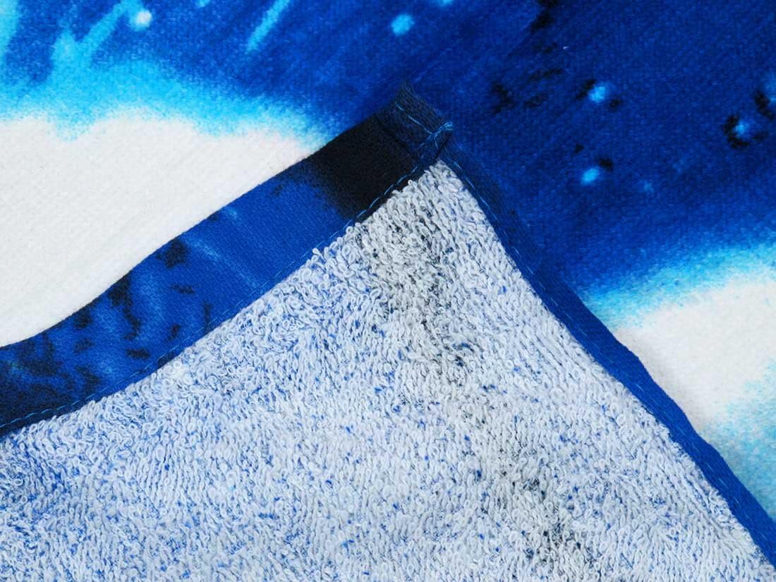 Things2Die4 Celestial Sun Moon Beach Towel 60 Inches X 30 Inches