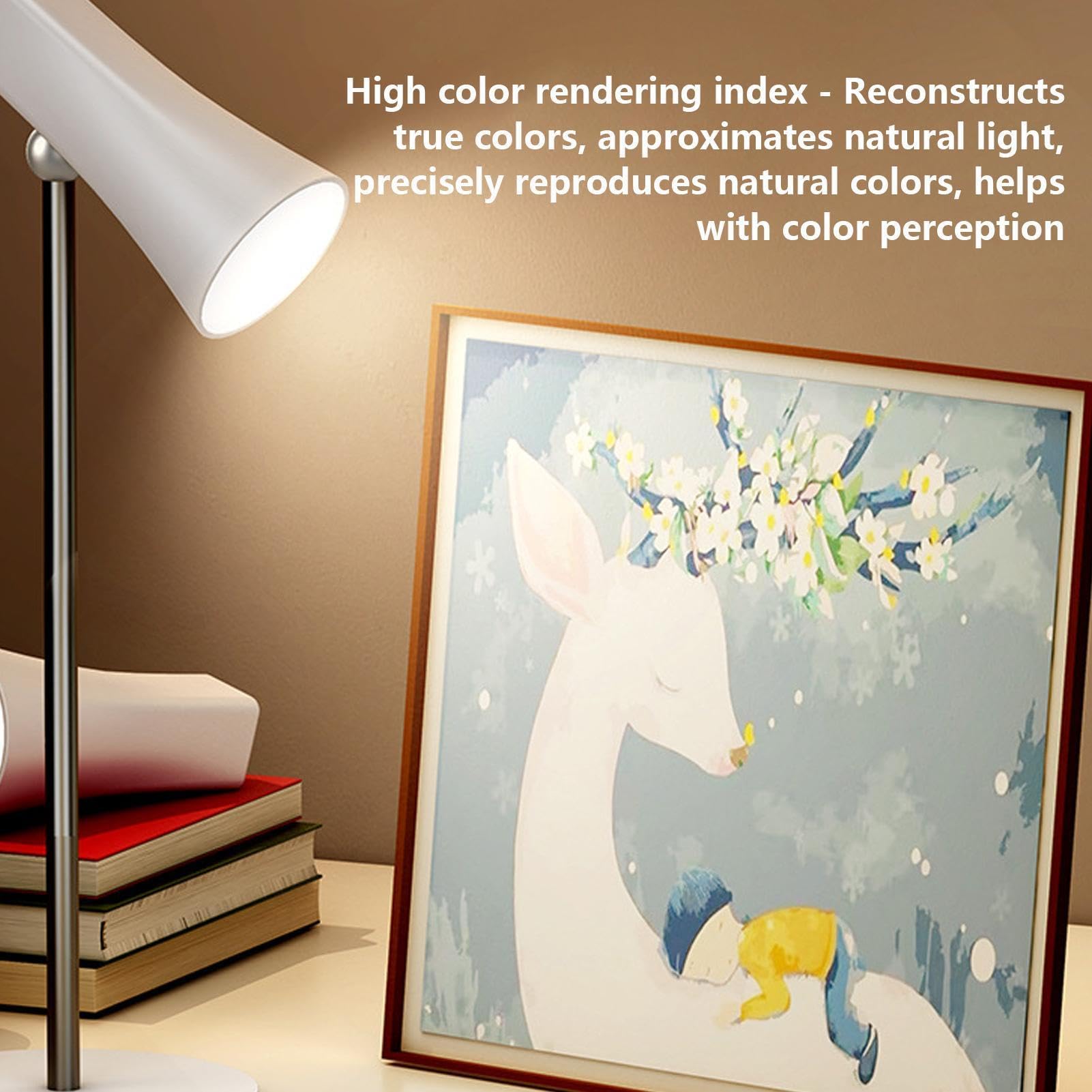 Lampada Tavolo Luce Ricaricabile Con Telecomando | Lampada Da Tavolo A Controllo Touch Per Camera Da Soggiorno Dormitorio Studio Lettura Famiglia Studenti Adolescenti