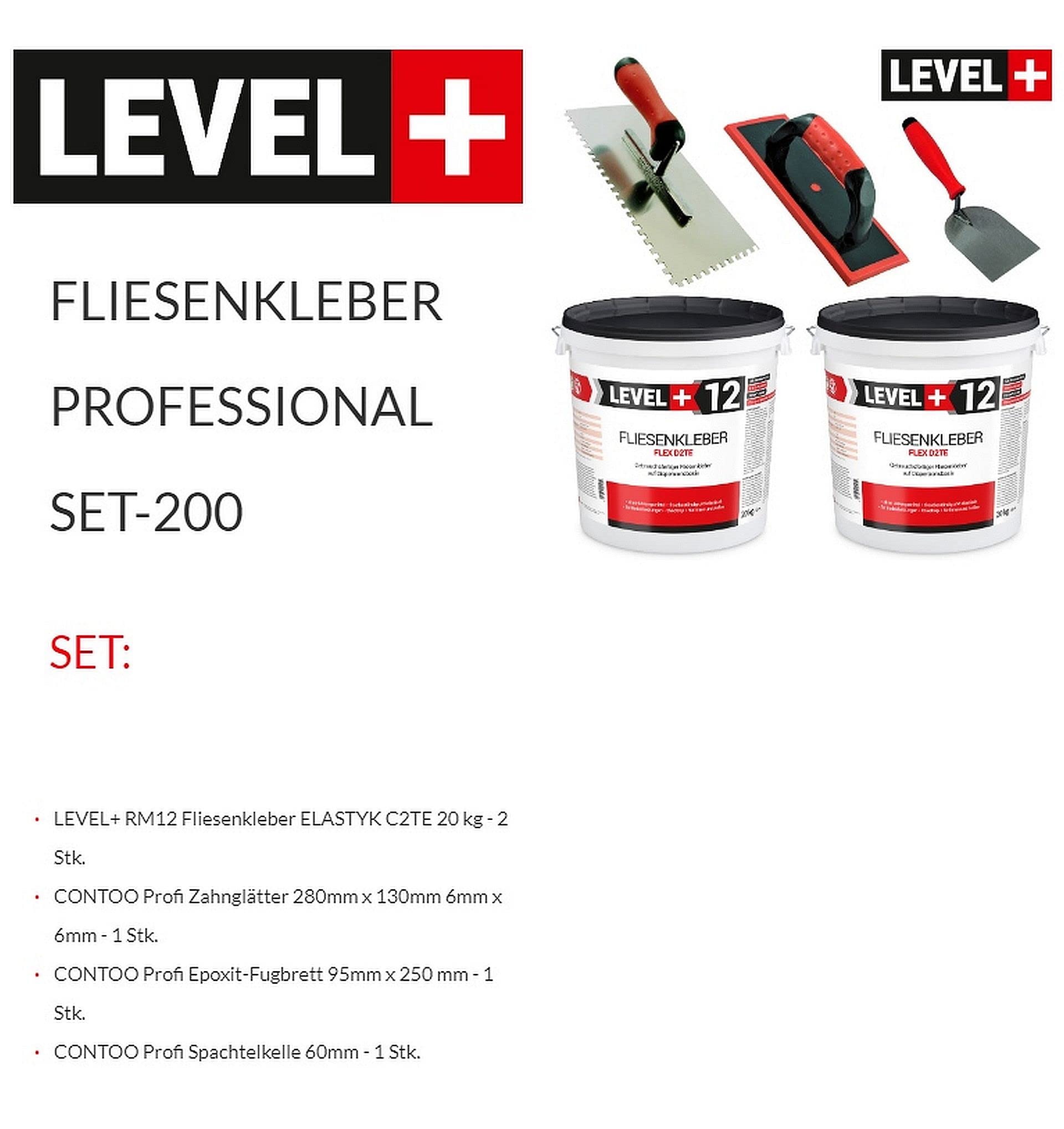 Set Kleberbox 40 Kg Fertig