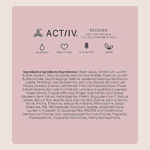 Miniatura 2 de ACTIIV Recover - Tratamiento de champú para pérdida de cabello para mujeres