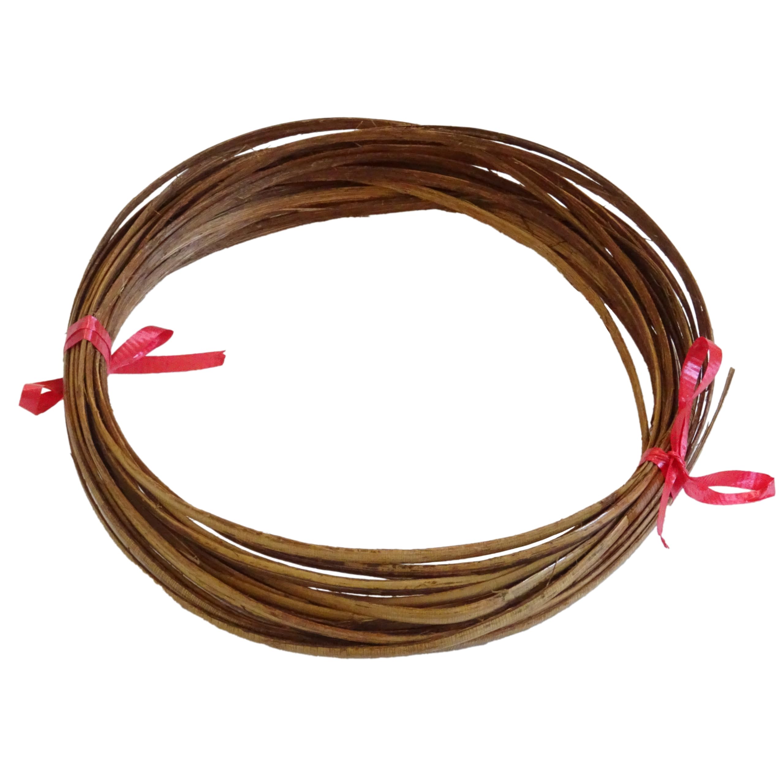 Wickerix Rattan Flat Furniture Chair Basket Caning Natural Repair Binder Cane, Light Brown