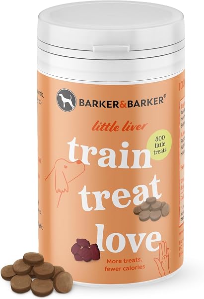 Barker and Barker Little Liver Dog Training Treats 500g