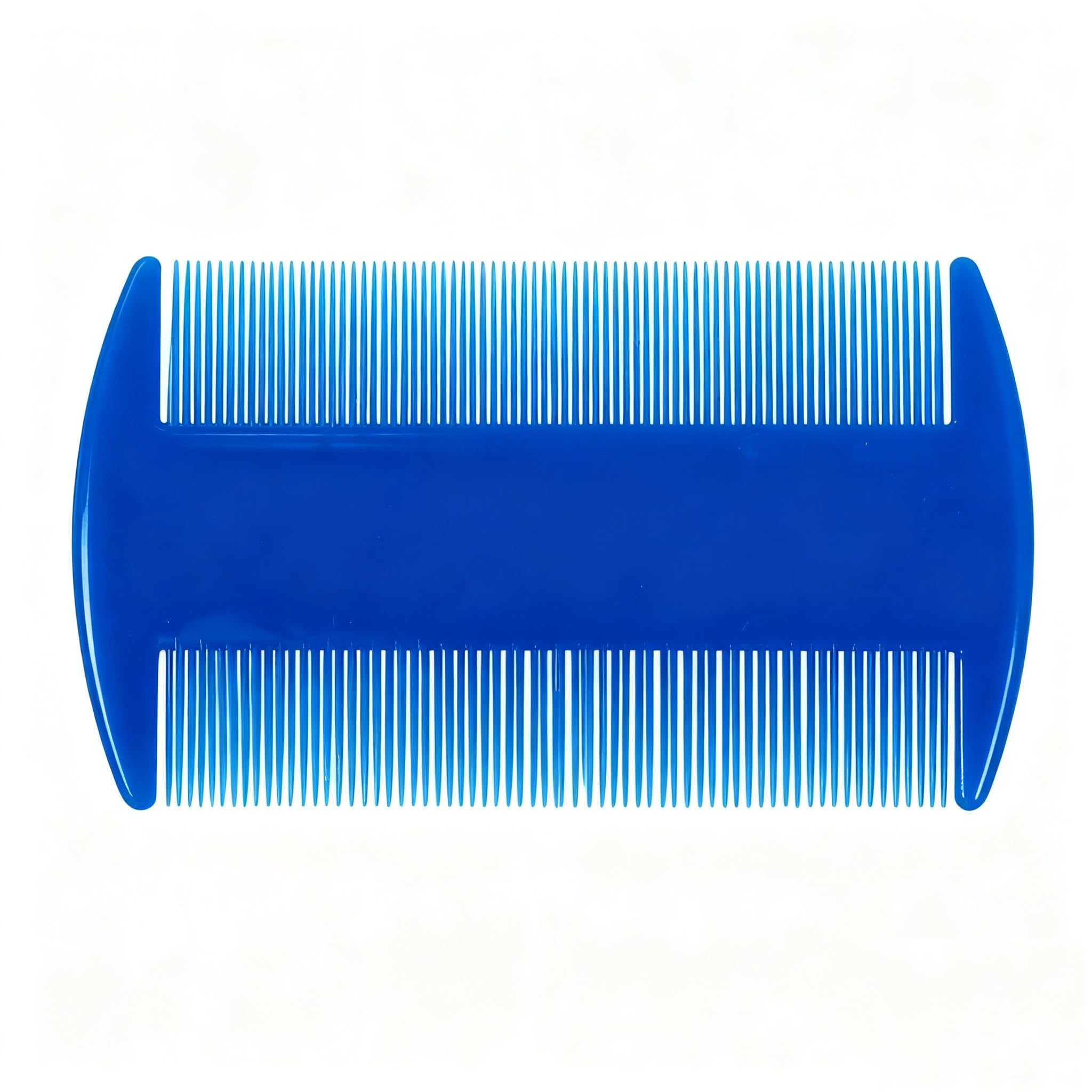 Qytskoow Double Sided Flea Comb For Cats Dogs Puppy, Fine Tooth Comb, Pet Grooming Combs Dandruff Removal Combs,Dark Blue