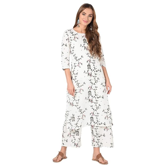 Cotton Kurti With Palazzo