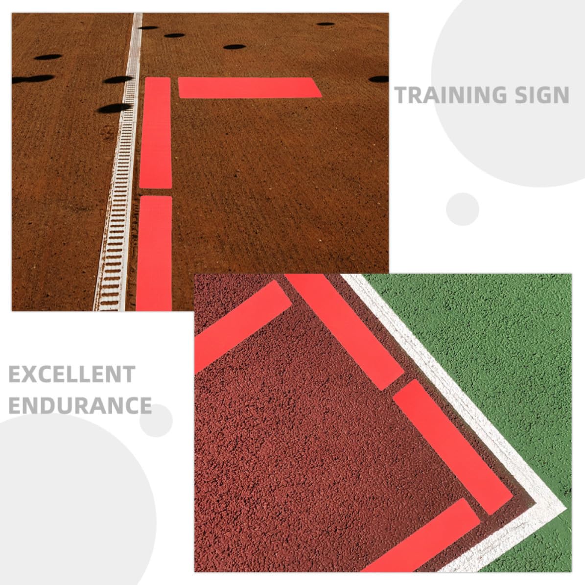 ABOOFAN Marcadores de Entrenamiento Deportivos de PVC Resistentes para Baloncesto y Tenis, 10 Piezas Portátiles para Agilidad y Entrenamiento en Cancha