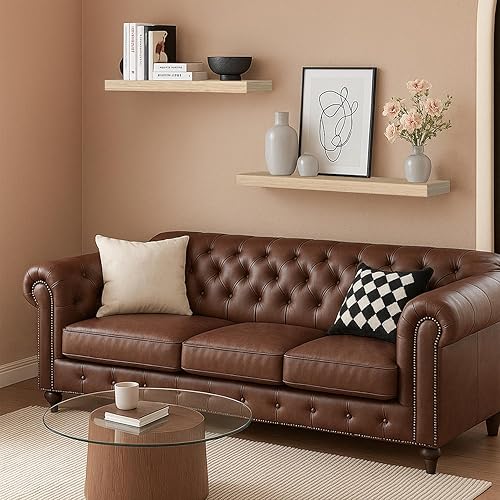 Miniatura 5 de Estantes flotantes para pared, estantes de baño sobre el inodoro, estantes de pared y estante para libros para habitación, estante colgante,