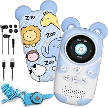 RUIZU 32GB Cute Panda MP3 Player for Kids, Bluetooth 5.3, Built-in Speaker