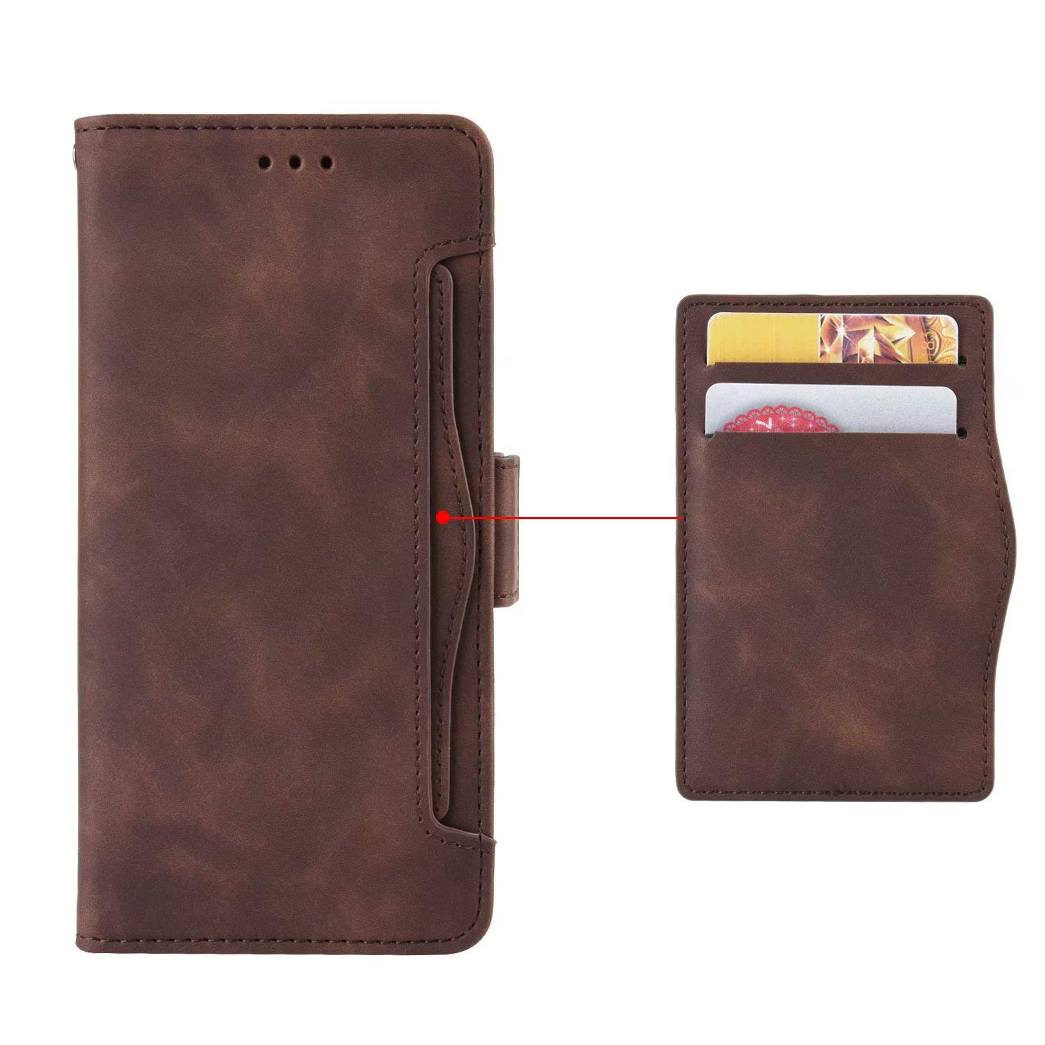 TingYR Cover per Motorola Moto G20, Flip Custodia Carte di