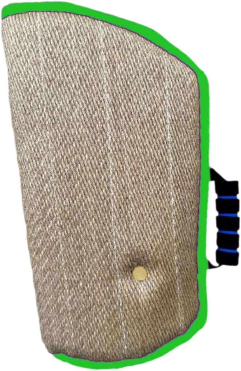 Dog Bite Sleeve,Dog Training Sleeves Training Protection, Agility Trainers Bite Protection Sleeve, Arm Protection,for Puppy, Green Edge
