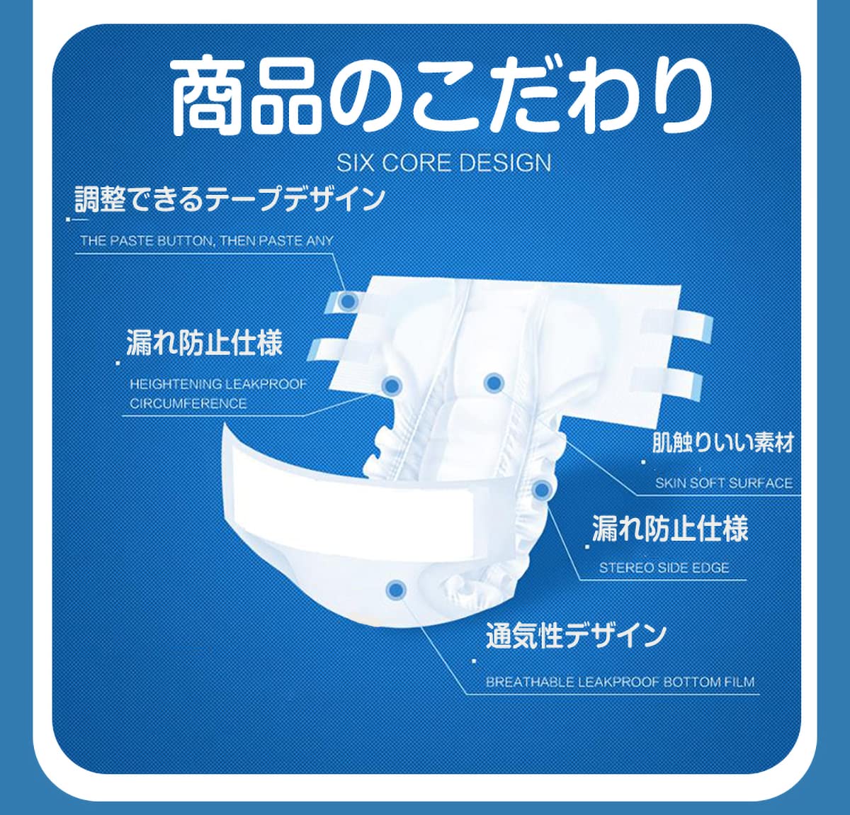 （新品未使用）新品未開封の大人用テープタイプオムツ９０枚とその付属品です。 Amazon | 大人用紙おむつ 90枚 LLサイズ 応援介護 テープ 男女共用