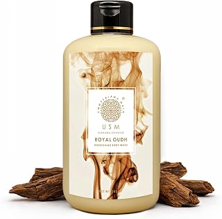USM Mahabaleshwar Royal Oudh Body Wash for Women 300ml Refreshing Shower Gel for men Deep Cleansing Liquid Soap Price In India