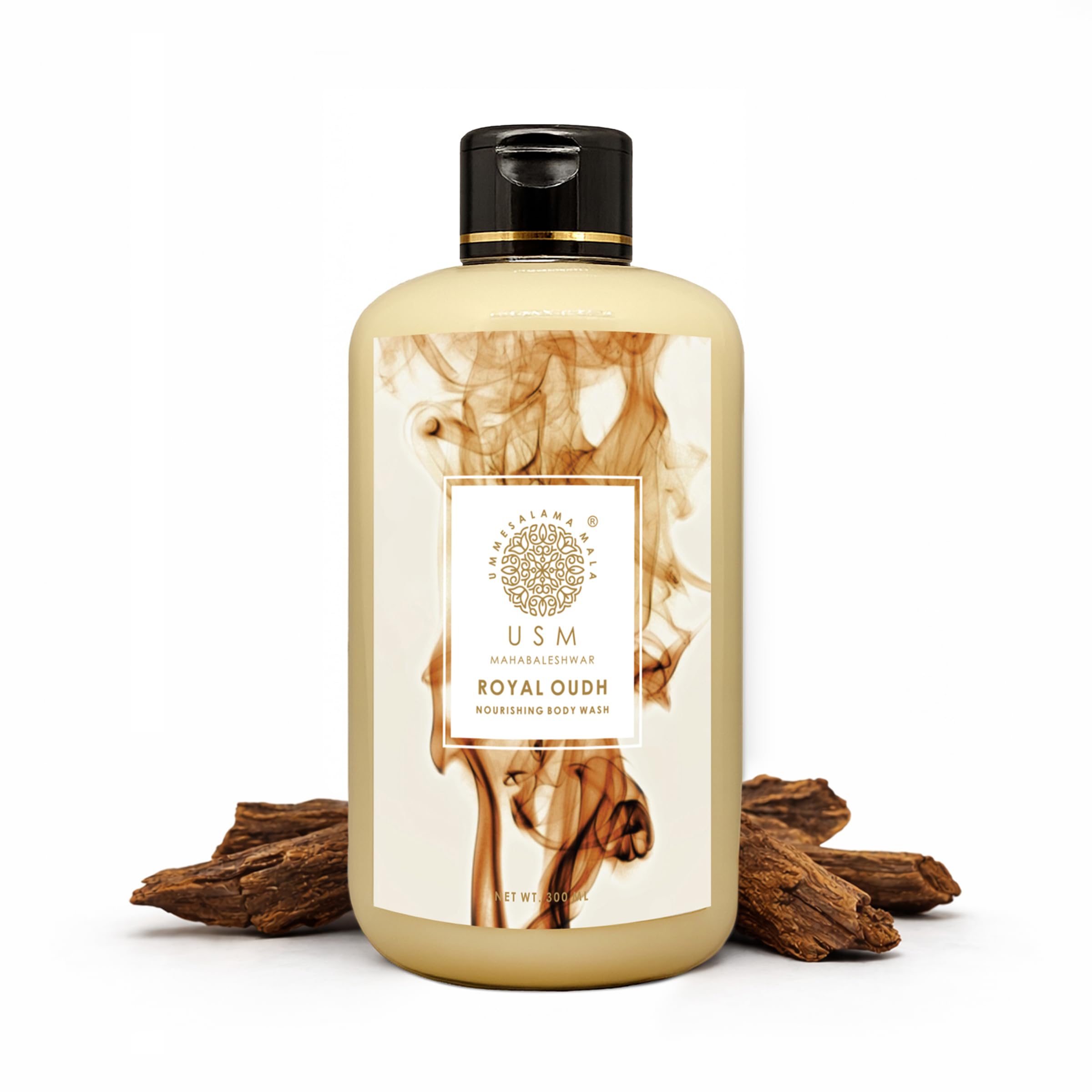 USM Mahabaleshwar Royal Oudh Body Wash for Women 300ml Refreshing Shower Gel for men Deep Cleansing Liquid Soap-image-12