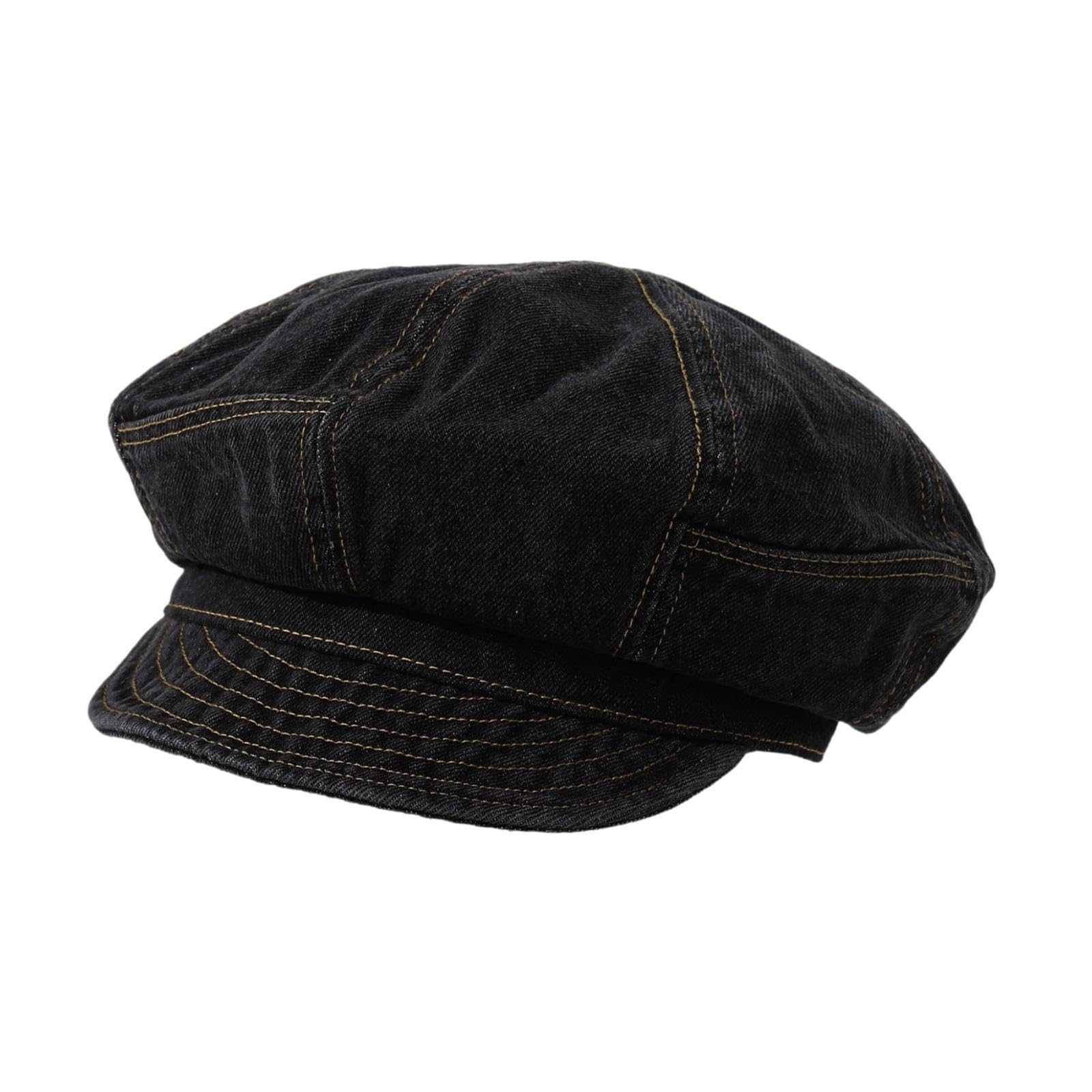 Merishopp Flat Cap Versatile Retro Newsboy Hat for Outdoor Activities Camping Shopping Black | Clothing, Shoes & Accessories | Womens Accessories | Hats-picture-14