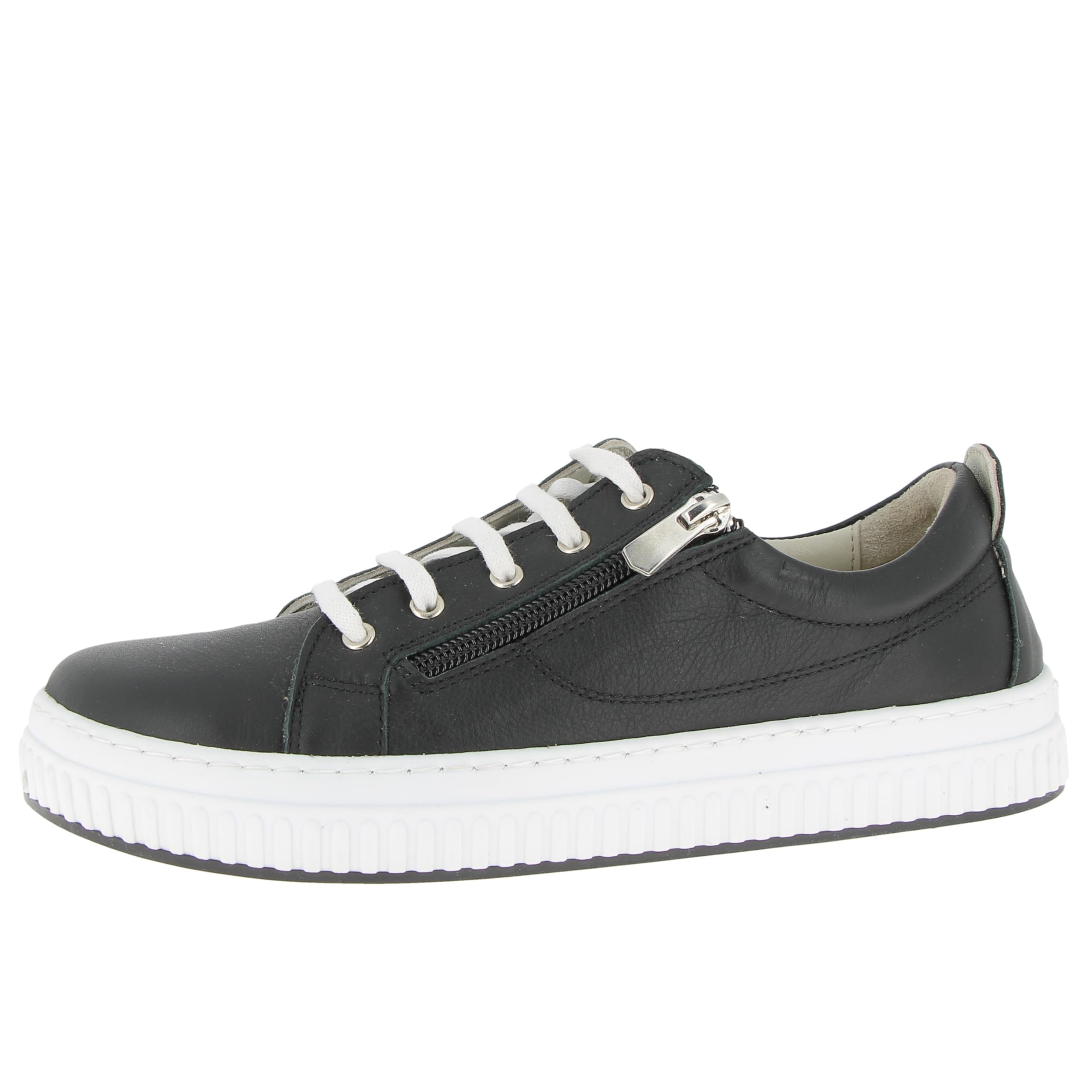 Andrea Conti Women's Damen Low Top Sneaker, Black, 3.5 UK