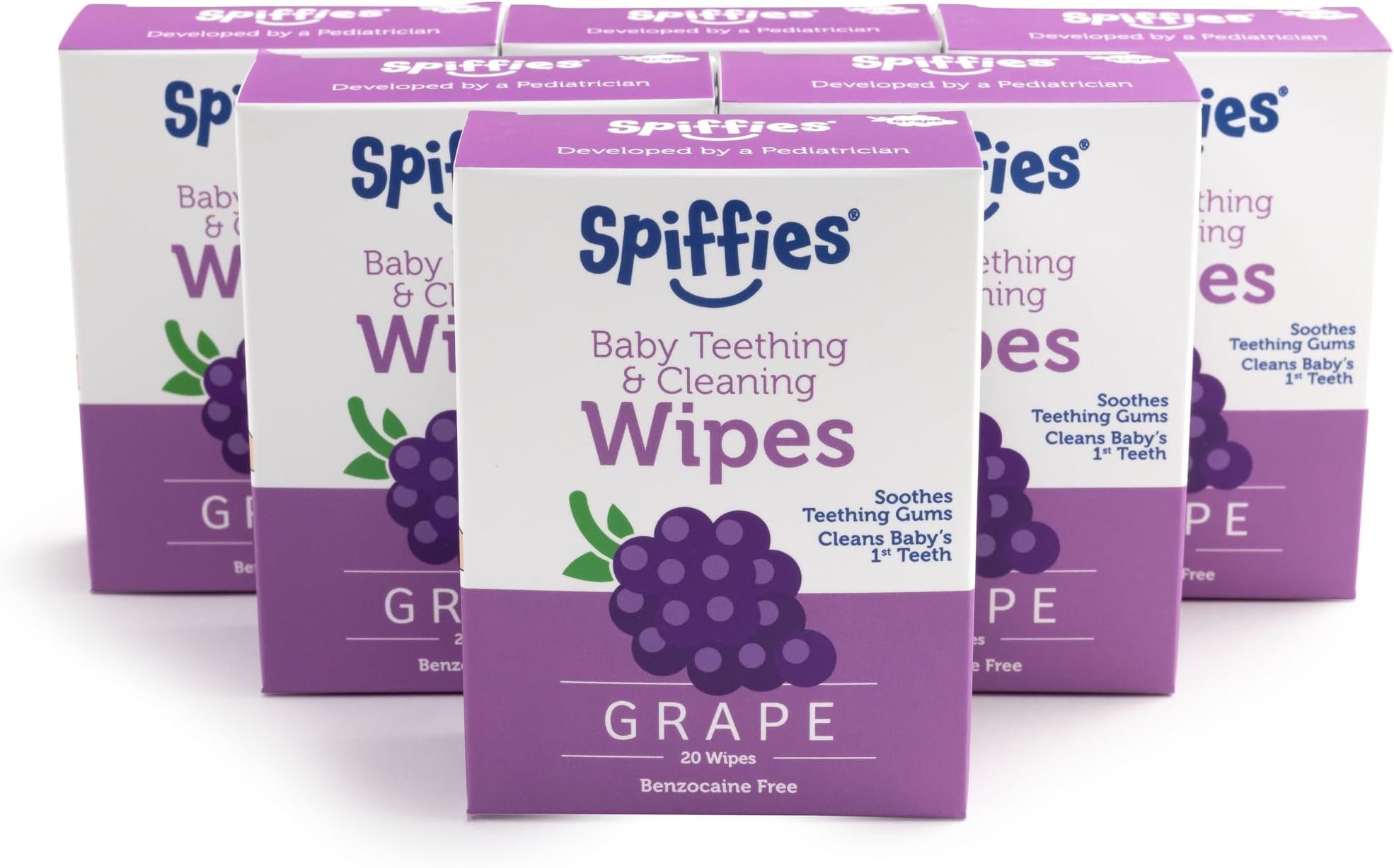 Spiffies Baby Oral Care Tooth Wipes Gum & Teeth Wipe