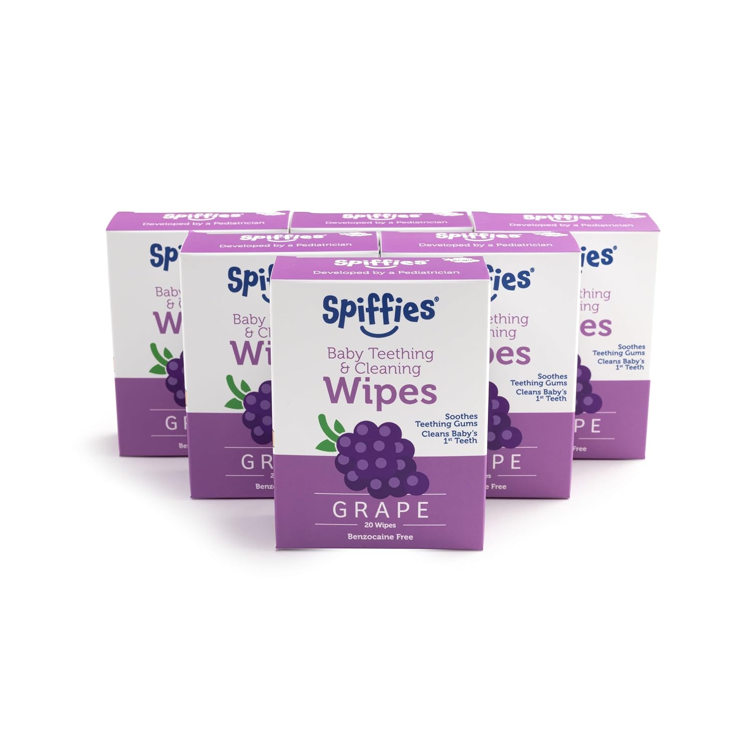 Spiffies Baby Oral Care Tooth Wipes Gum & Teeth Wipe