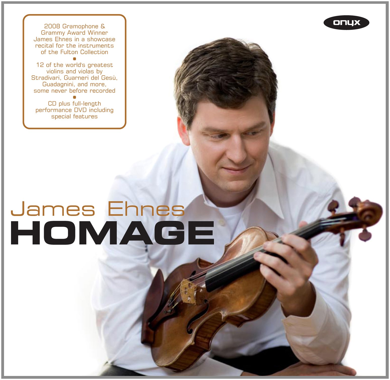 Homage (CD & DVD) [Audio CD] Ehnes, James