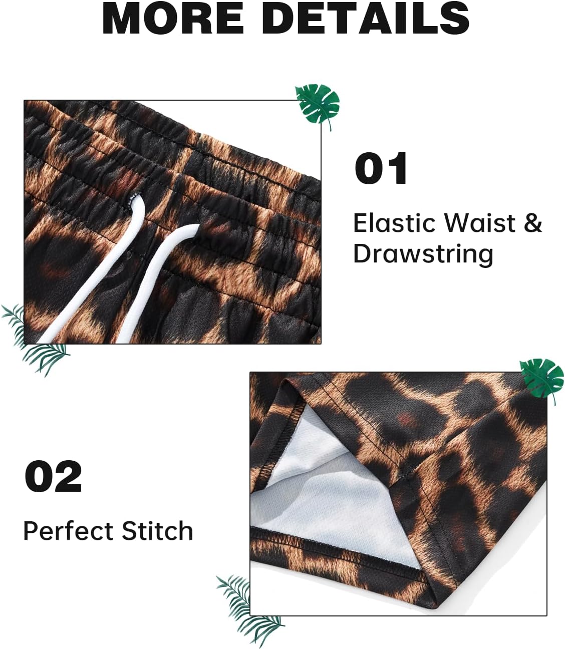 AIMPACT Mens Graphic Print Shorts 5 Inch Workout Gym Running Basketball Summer Beach Board Shorts for Men