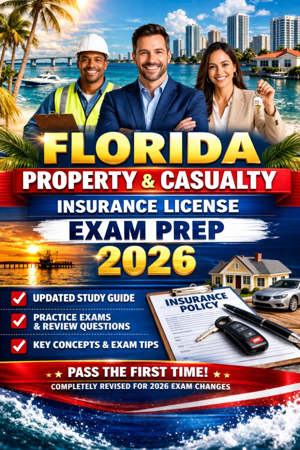 Florida Property & Casualty Insurance License Exam Prep 2026