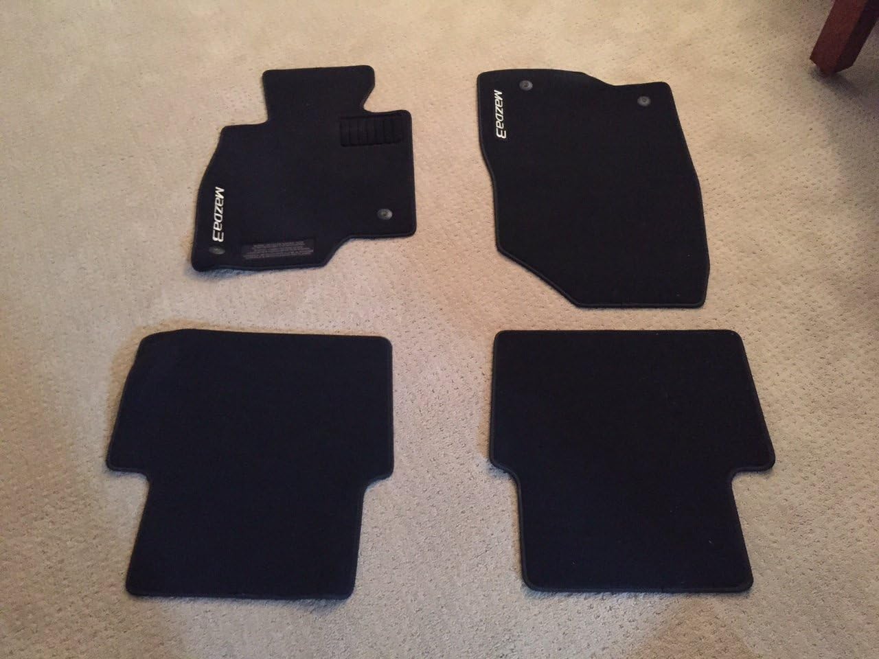 2014 Mazda 3 Floor Mats (OEM) Everything Else