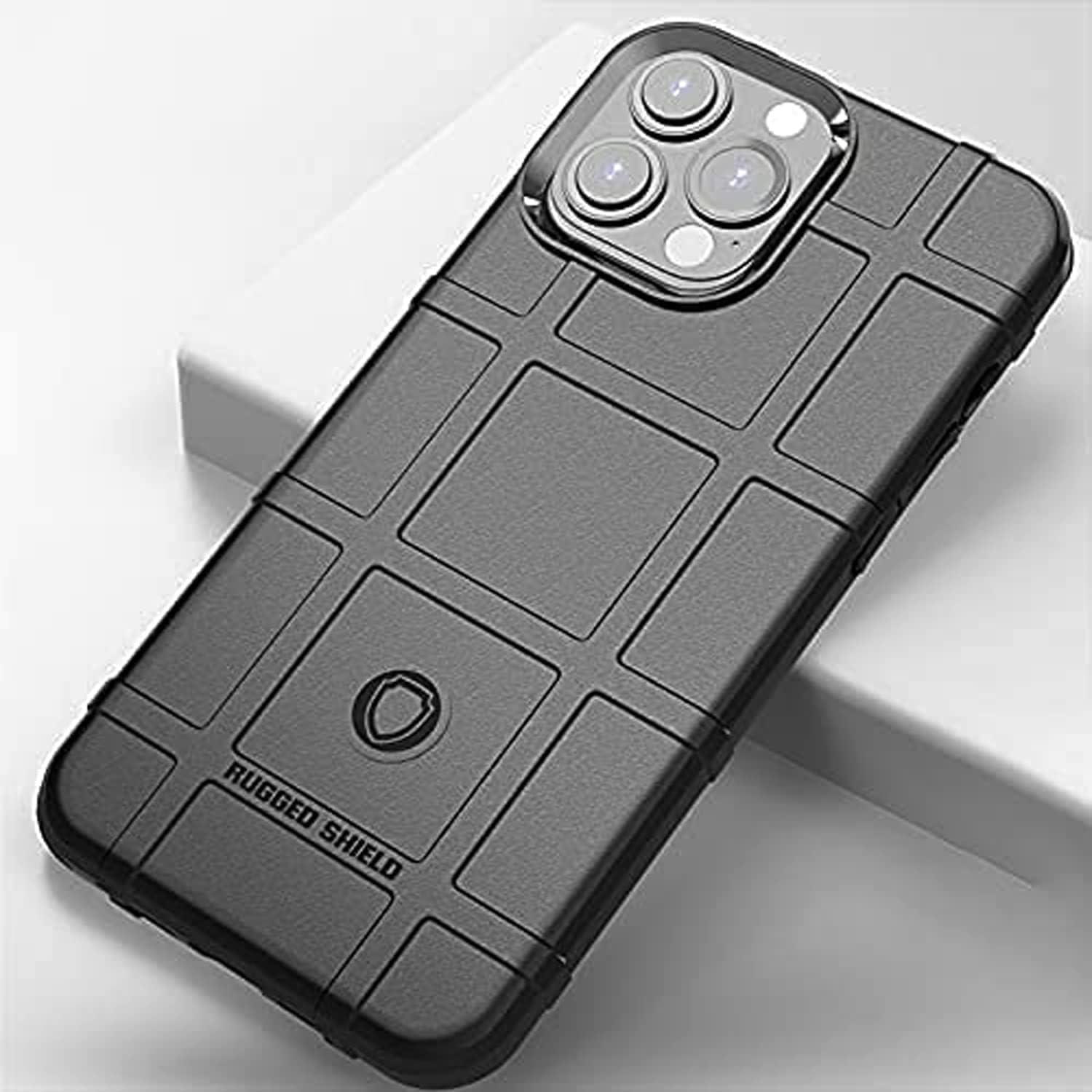 EGO TACTICAL Limited Edition Rugged Shield case Compatible with iPhone 17 Pro Max [6.9" Screen] Printed in The USA Serve, Honor, Protect Thin Blue Line Punisher