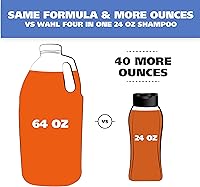 Vista 4 de Wahl USA - Champú calmante 4 en 1 para perros con aroma a lavanda y manzanilla – Limpia, acondiciona, desenreda e hidrata – Fórmula apta