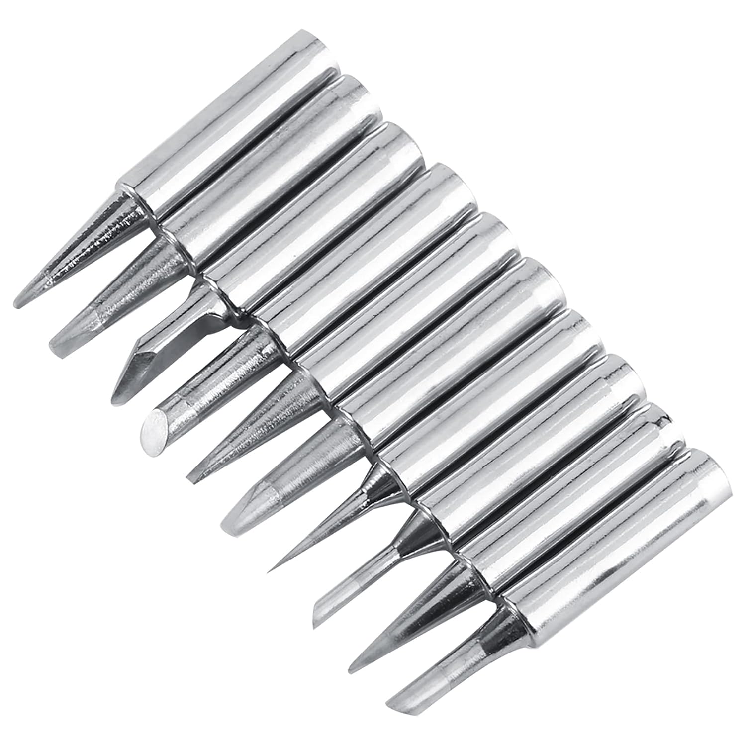 Solder Tips, Copper Soldering Iron Tips 900M-T for Rework Station 10 Pack Soldering Station Tip