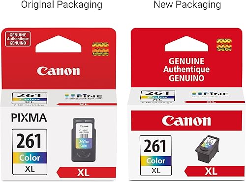 Miniatura 4 de Canon CL-261 XL Cartucho de tinta de color genuino, compatible con TS5320/6420/6420a, TR7020/7020a