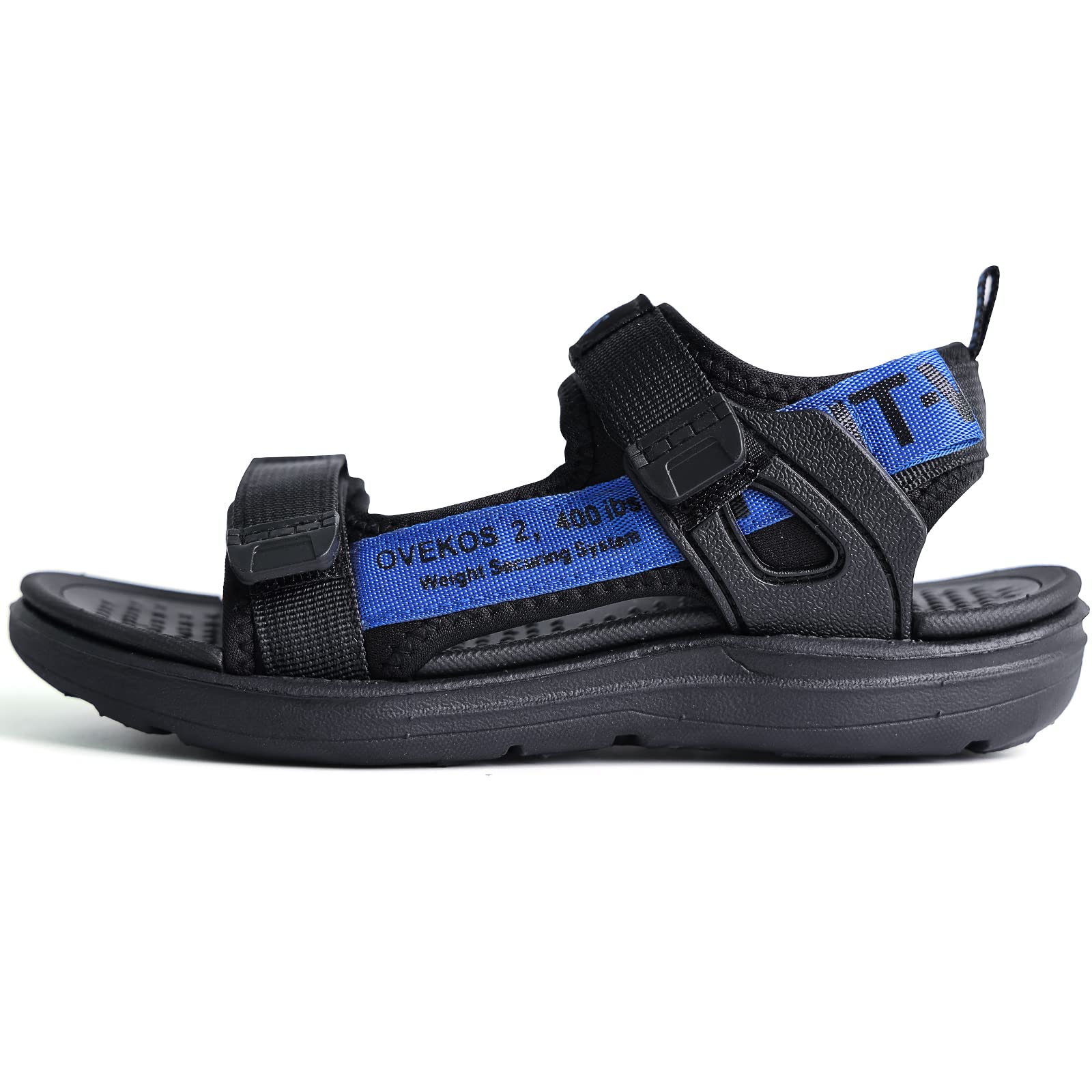 Sandalias para niños Zapatos planos deportivos al aire libre con punta abierta para niños Tamaño 28-41 EU