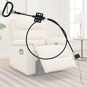 كابل سحب Podoy Recliner 44.5 "استبدال كرسي أريكة Universal 44.5" ، استبدال كابل إطلاق Recliner D-Ring Pull Handle