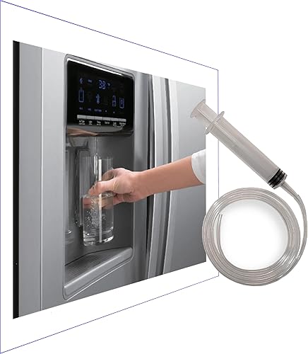 Herramienta de línea de agua congelada, 36 pulgadas, descongela rápida y fácilmente el dispensador de agua de tu refrigerador - Descongela la línea