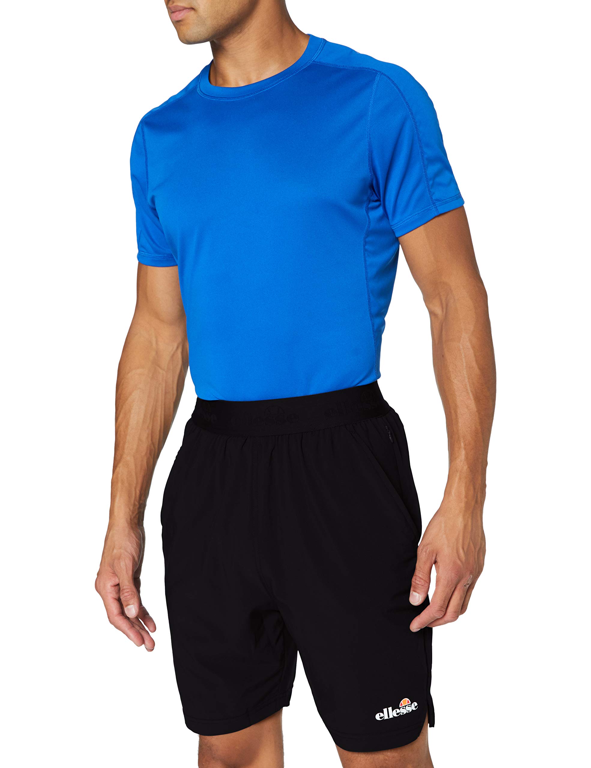 Ellesse Herren Vivaldi Shorts, Schwarz, S EU