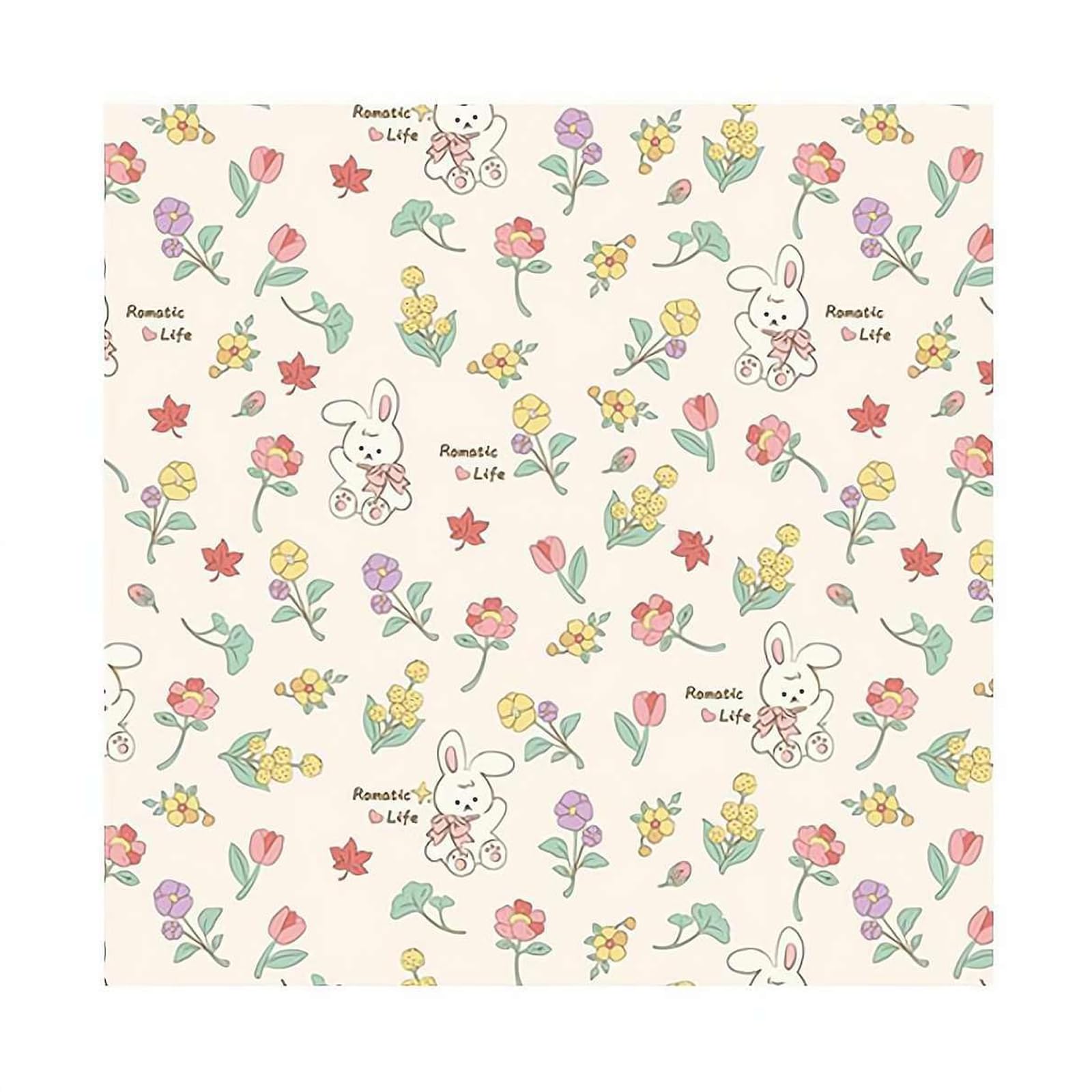 1PCS Wrap Portable Makeup Pouch, Self Adhesive Magic Cloth Cosmetic Pouch, Cute Rabbit Flower Travel Friendly, Multi-Use Storage Organizer for Skincare, Makeup & Toiletries-image-38