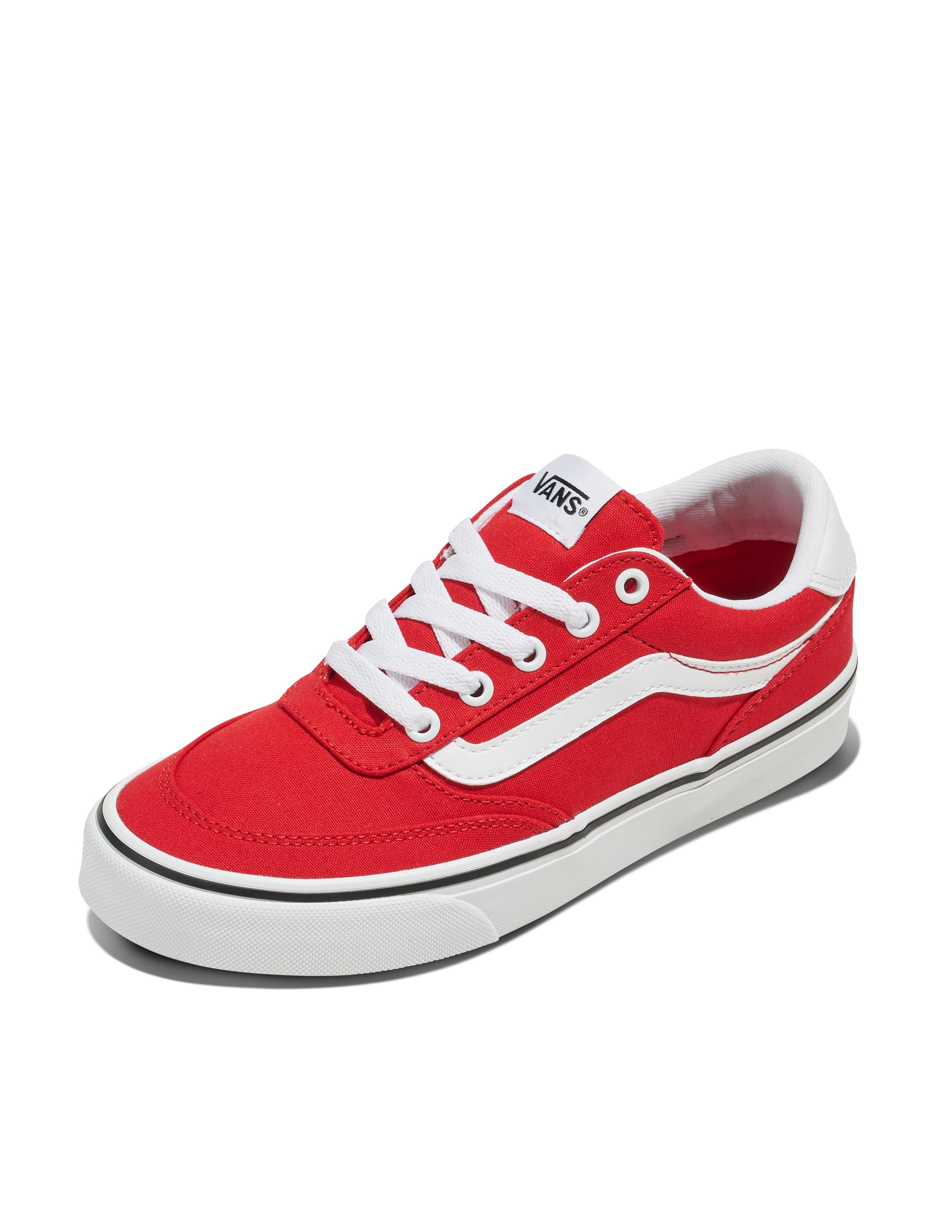 Vans Womens Brooklyn Ls Shoe | Low-top Sneakers for Everyday Wear, Walking, Work & Fashion: 8 Canvas Sunset Ruby