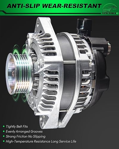Miniatura 8 de Alternador actualizado 31100-RGW-A01 para Acura MDX 2010-2013 RL 2009-2012 TL 2009-2014 TSX 2010-2014 ZDX 2010-2013, para-Honda Odyssey