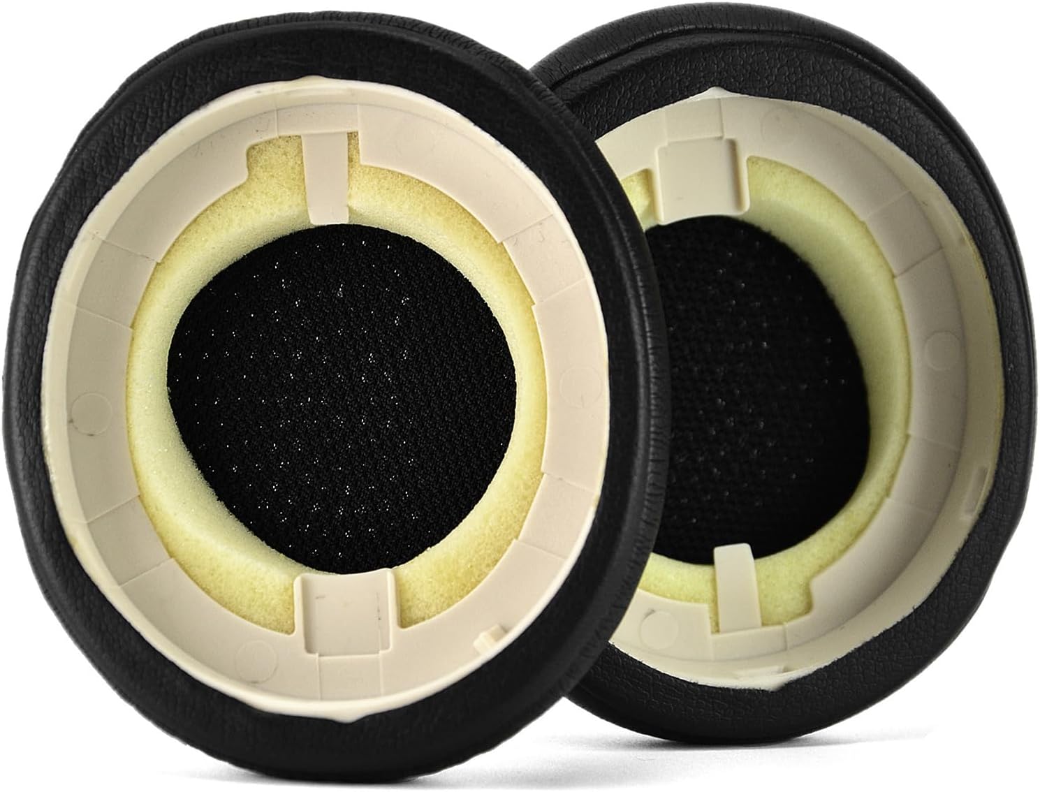 Earpads Replacement for Jabra Evolve2 65 UC/Elite 45h On-Ear Headset, Headphone Ear Pads Cushions with Softer Protein Leather (Black) - Image 4