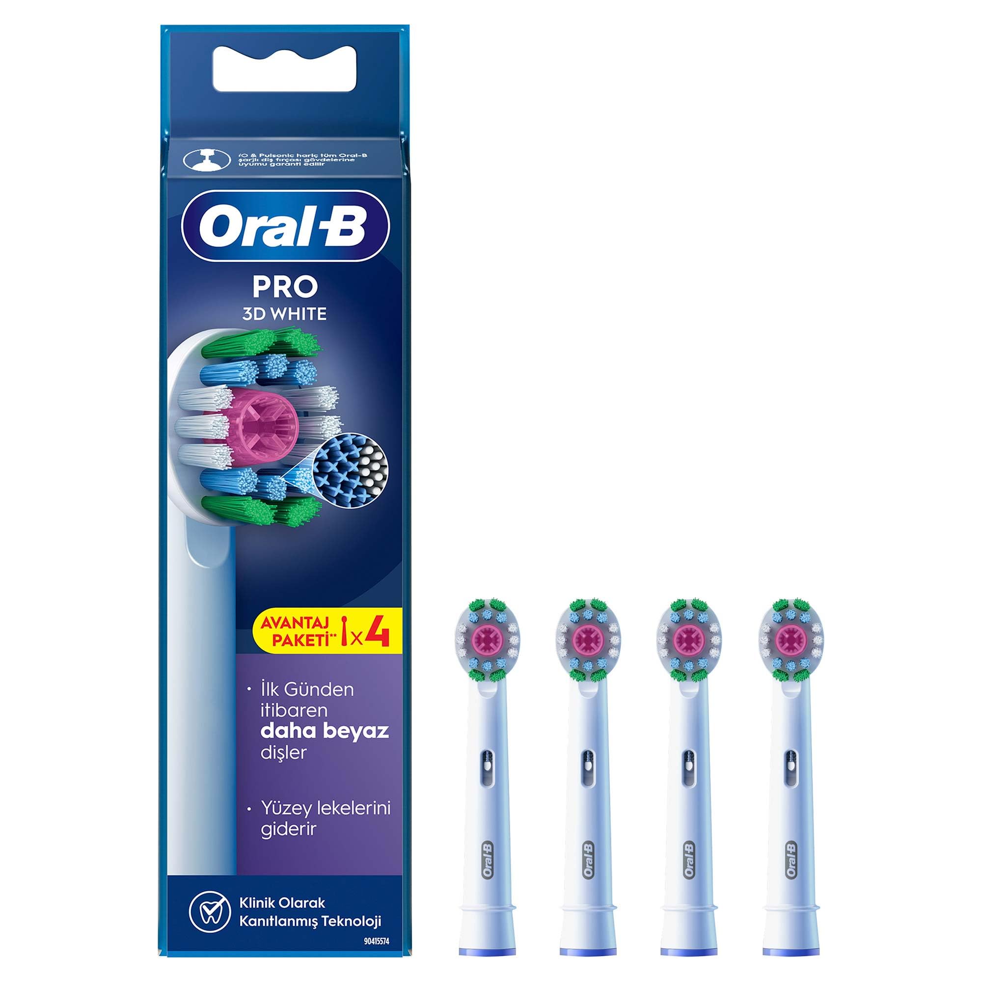 Oral-B Şarjlı/Elektrikli Diş Fırçası Vitality Pro Siyah Koruma ve