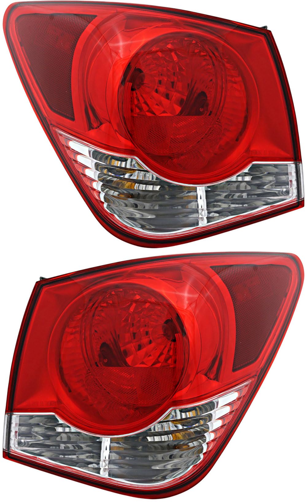 For Chevrolet Chevy Cruze Tail Lights Lamps 2011 2012 2013 2014 2015 2016 | Driver and Passenger Side Set