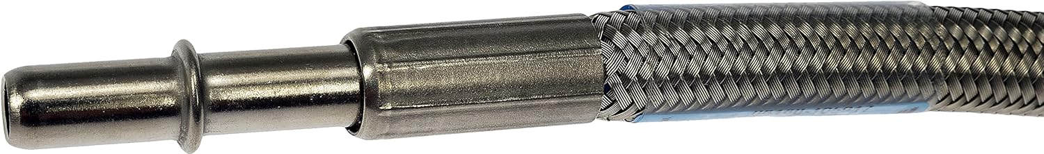 Dorman 819-845 Front Flexible Stainless Steel Braided Fuel Line Compatible with Select Chevrolet/GMC Models (OE FIX)