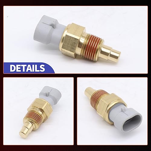 Miniatura 6 de HiSport Sensor de temperatura del refrigerante del motor  Compatible con vehículos GM Chevy C1500 K1500 Tahoe Impala Buick Regal Oldsmobile 98