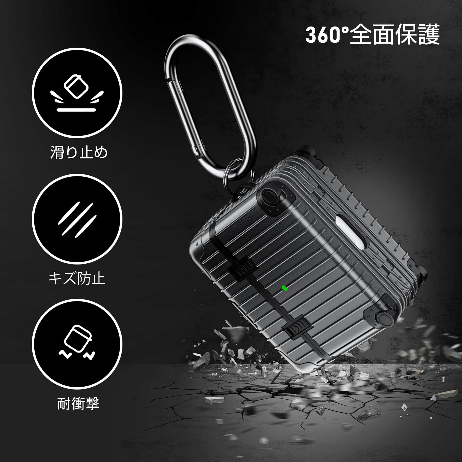 Amazon | V-MORO AirPods 3ケース 2021 AirPods 第3世代専用カバー